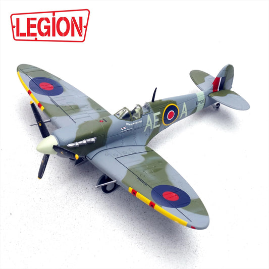 Supermarine Spitfire MKVB AE-A 402 Sqn. LEGION 1/72 die-cast model 14618LB