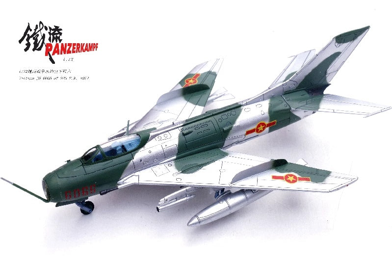 J-6 Farmer VPAF 925th Fighter Rgt, Red 6066, Vietnam Panzerkampf 1/72 14640PK