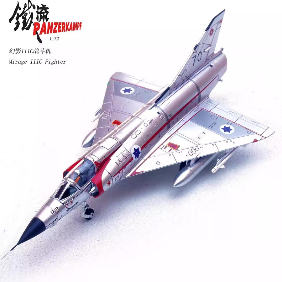 Dassault Mirage IIICJ No.70, 117 First Jet Squadron Israel AF PANZERKAMPF 1/72 14648PD