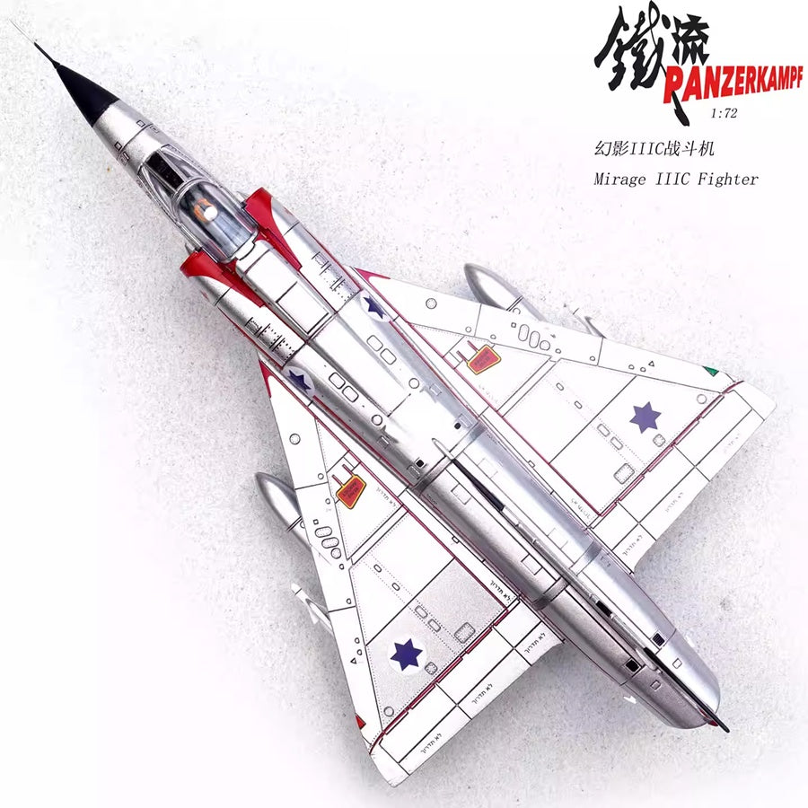 Dassault Mirage IIICJ No.70, 117 First Jet Squadron Israel AF PANZERKAMPF 1/72 14648PD