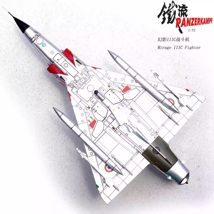 Dassault Mirage IIICJ No.70, 117 First Jet Squadron Israel AF PANZERKAMPF 1/72 14648PD