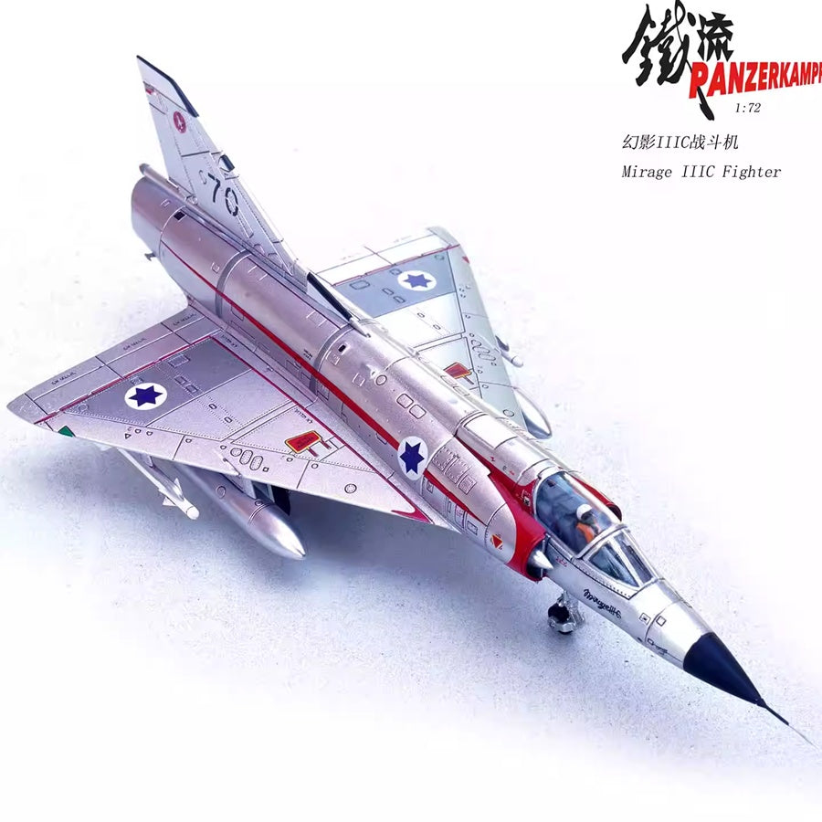 Dassault Mirage IIICJ No.70, 117 First Jet Squadron Israel AF PANZERKAMPF 1/72 14648PD