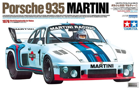 Porsche 935 Martini TAMIYA 1/20 plastic model kit 20070
