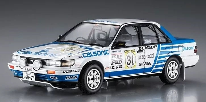 NISSAN BLUEBIRD “1988 ALL JAPAN RALLY” Hasegawa 1/24 plastic kit 20470