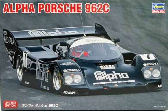 ALPHA PORSCHE 962C Hasegawa 1/24 plastic kit 20493