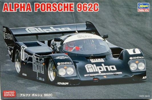 ALPHA PORSCHE 962C Hasegawa 1/24 plastic kit 20493