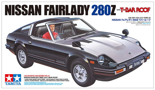 Nissan Fairlady 280Z with T-Bar Roof TAMIYA 1/24 plastic kit 24015