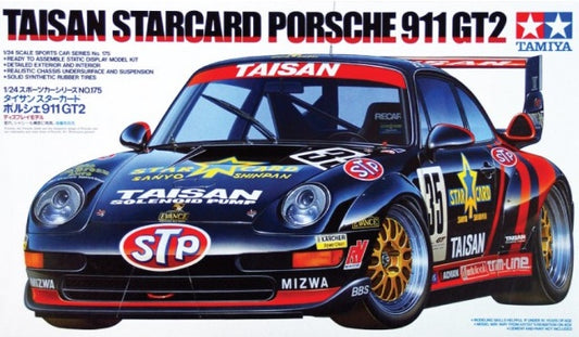 TAISAN STARCARD PORSCHE 911 GT2 Tamiya 1/24 plastic kit 24175