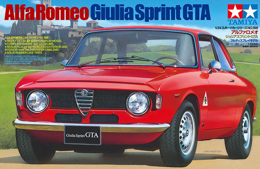 ALFA ROMEO GIULIA SPRINT GTA TAMIYA 1/24 plastic kit 24188