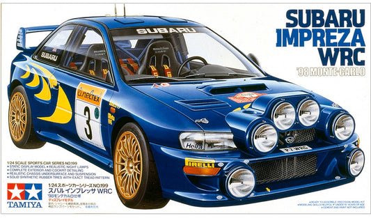 Subaru Impreza WRC '98 Monte-Carlo Tamiya 1/24 plastic kit 24199