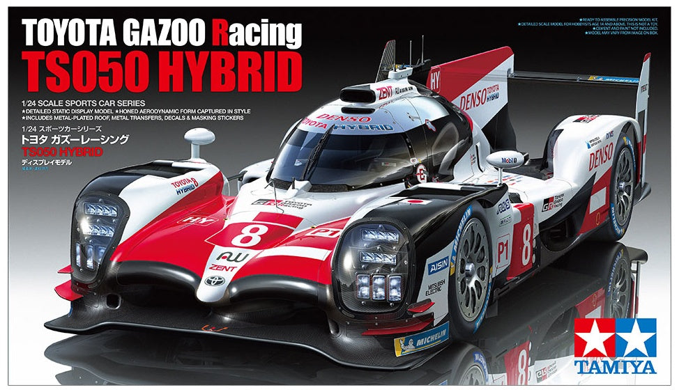 TOYOTA GAZOO Racing TS050 HYBRID Tamiya 1/24 plastic kit 24349