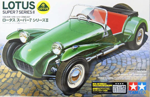 Lotus Super 7 Series II Tamiya 1/24 plastic kit 24357