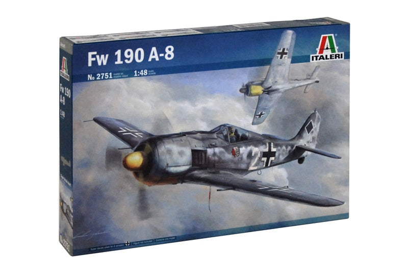 Focke-Wulf Fw 190 A-8 Aircraft ITALERI 1/48 plastic kit 2751