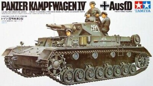 GERMAN PANZERKAMPFWAGEN IV Ausf.D TAMIYA 1/35 assembly kit 35096