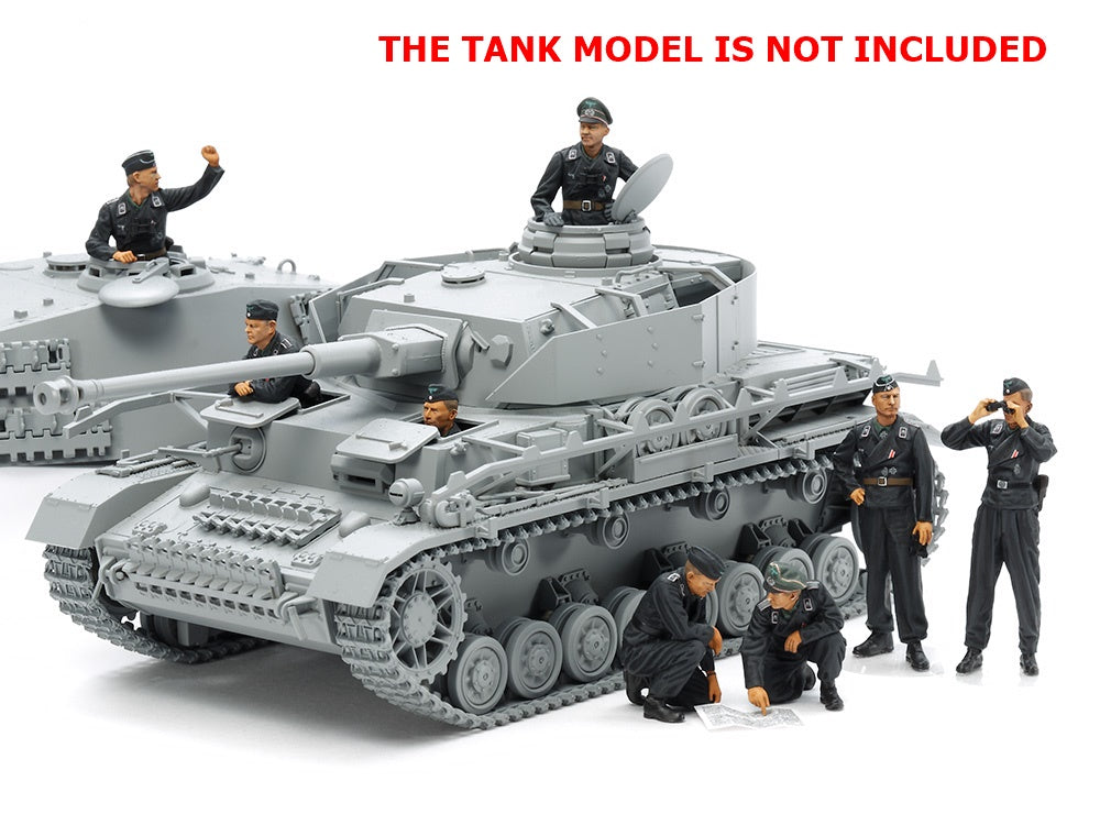 WEHRMACHT TANK CREW SET TAMIYA 1/35 plastic kit 35354
