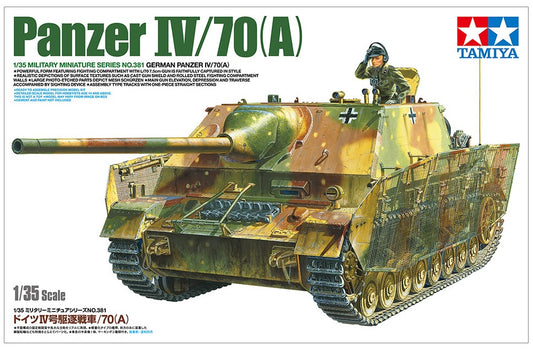 GERMAN PANZER IV/70(A) tank Tamiya 1:35 plastic kit 35381