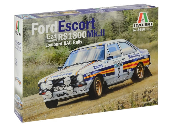 Ford Escort RS 1800 Mk.II Lombard RAC Rally ITALERI 1:24 plastic kit 3650