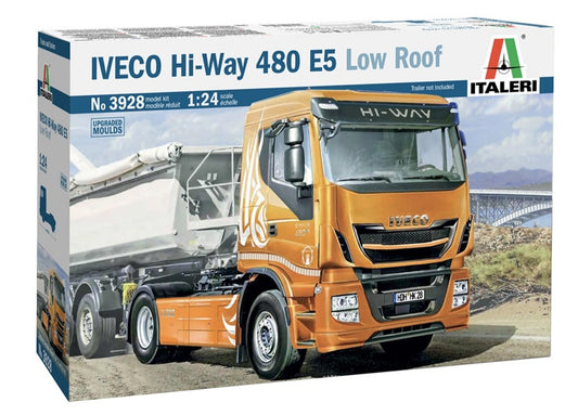 IVECO HI-WAY 480 E5 LOW ROOF ITALERI 1:24 plastic kit 3928