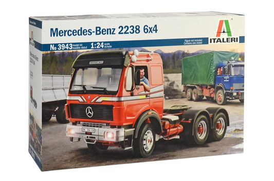 Mercedes-Benz 2238 6x4 ITALERI 1:24 plastic kit 3943