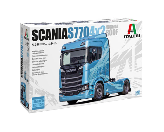Scania S770 4x2 Normal Roof - LIMITED EDITION ITALERI 1:24 3961