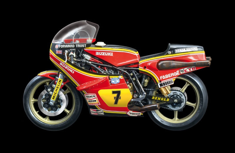 Suzuki RG 500 XR27 Heron Team 1978 ITALERI 1:9 model kit 4644