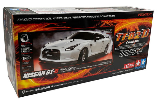 1/10 R/C Nissan GT-R (TT-02D) Drift Spec w/ LED TAMIYA 58623-60A