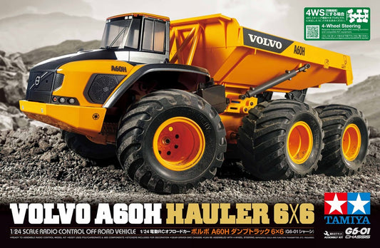 1/24 RC Volvo A60H Hauler 6x6 (G6-01) TAMIYA 58676 assembly kit
