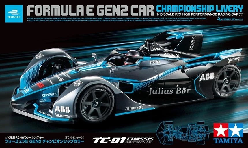 1/10 R/C Formula E GEN2 Car - Championship Livery TAMIYA 58681