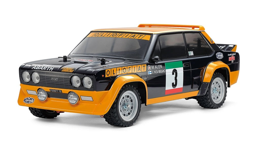 1/10 RC Fiat 131 Abarth Rally Olio Fiat (MF-01X Chassis) Tamiya 58723