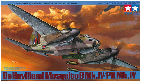 De Havilland Mosquito B Mk.IV/PR Mk.IV TAMIYA 1/48 assembly kit 61066