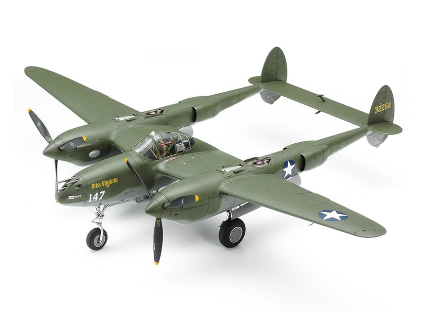 Lockheed P-38F/G Lightning TAMIYA 1/48 plastic kit 61120