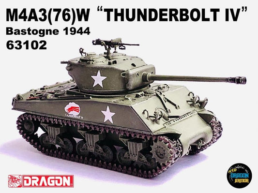M4A3(76)W "Thunderbolt IV" Bastogne 1944 NEO Dragon Armor 1/72 63102