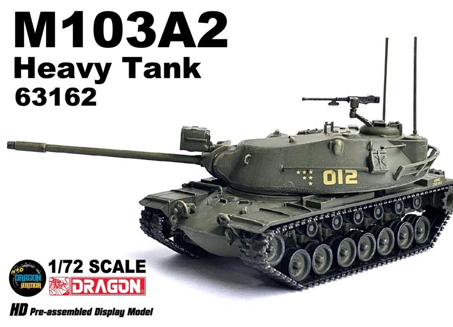 M103A2 Heavy Tank DRAGON ARMOR 1:72 63162