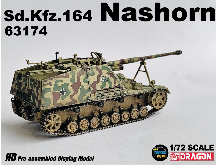 Sd.Kfz.164 Nashorn Neo Dragon Armor 1//72 63174