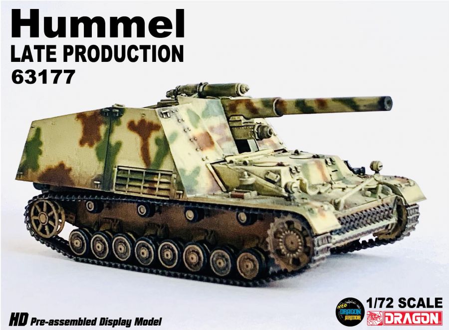 Sd.Kfz.165 Hummel Late Production DRAGON ARMOR 1/72 63177