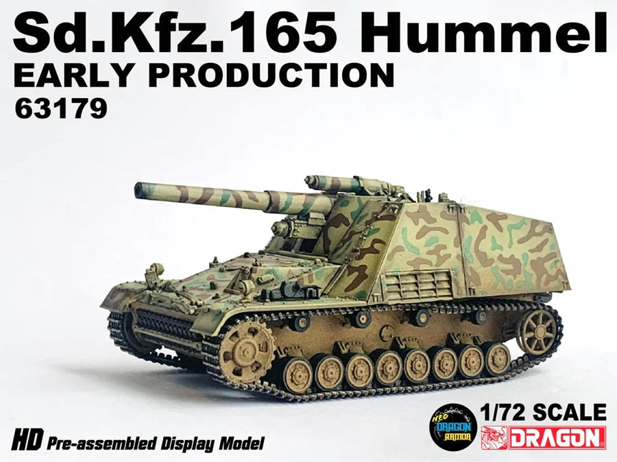 Sd.Kfz.165 Hummel Early Production Neo Dragon Armor 1/72 63179