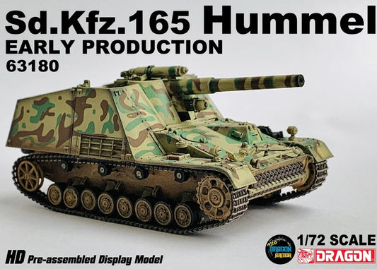 Sd.Kfz.165 Hummel Early Production Neo Dragon Armor 1/72 63180