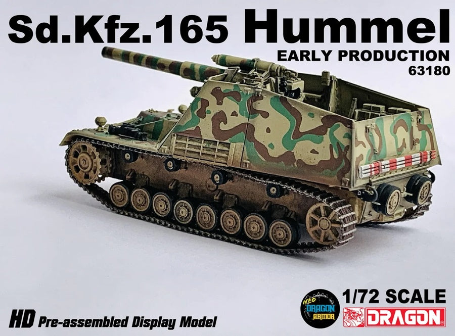 Sd.Kfz.165 Hummel Early Production Neo Dragon Armor 1/72 63180