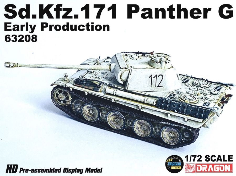 Sd.Kfz.171 Panther Ausf.G Early Production, East Prussia 1945 Neo Dragon Armor 1/72 63208