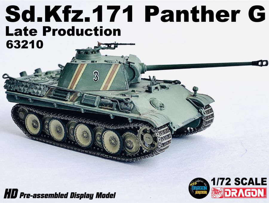 Sd.Kfz.171 Panther Ausf.G Late Production, Germany 1945 Neo Dragon Armor 1/72 63210