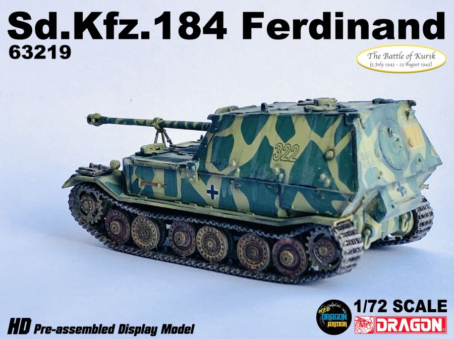 Sd.Kfz.184 Ferdinand s.Pz.Jg.Abt.653 Kursk 1943 Neo Dragon Armor 1/72 63219