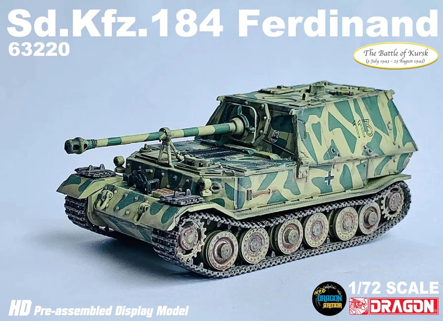 1:72 DRAGON ARMOR 60054 SdKfz 184 Ferdinand w/ Zimmerit * SPECIAL VERSION * EUR 25,83 - DE 1:72 DRAGON ARMOR 60054 SdKfz 184 Ferdinand w/ Zimmerit * SPECIAL VERSION * EUR 25,83 - DE