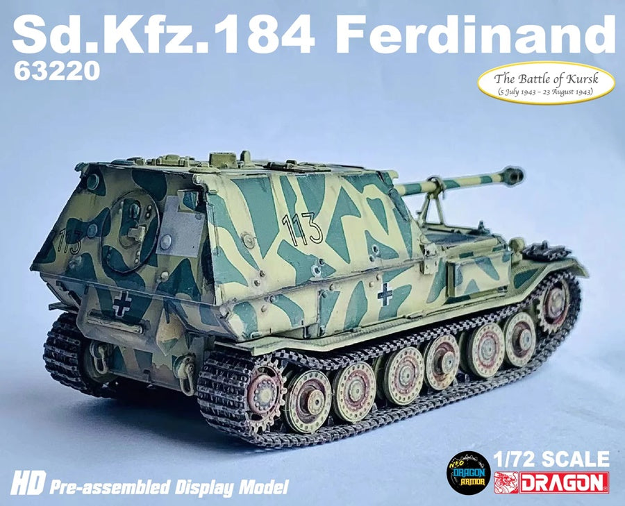 Sd.Kfz.184 Ferdinand s.Pz.Jg.Abt.653 Kursk 1943 Neo Dragon Armor 1/72 63220