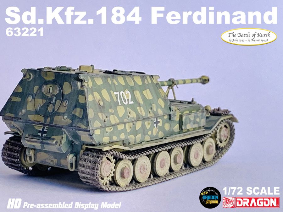 Sd.Kfz.184 Ferdinand s.Pz.Jg.Abt.654 Kursk 1943 Neo Dragon Armor 1/72 63221