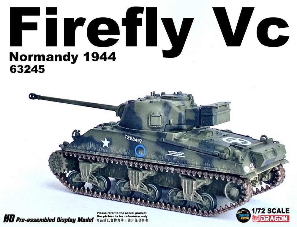 Firefly VC 1st Armoured Division Normandy 1944 DRAGON 1/72 63245