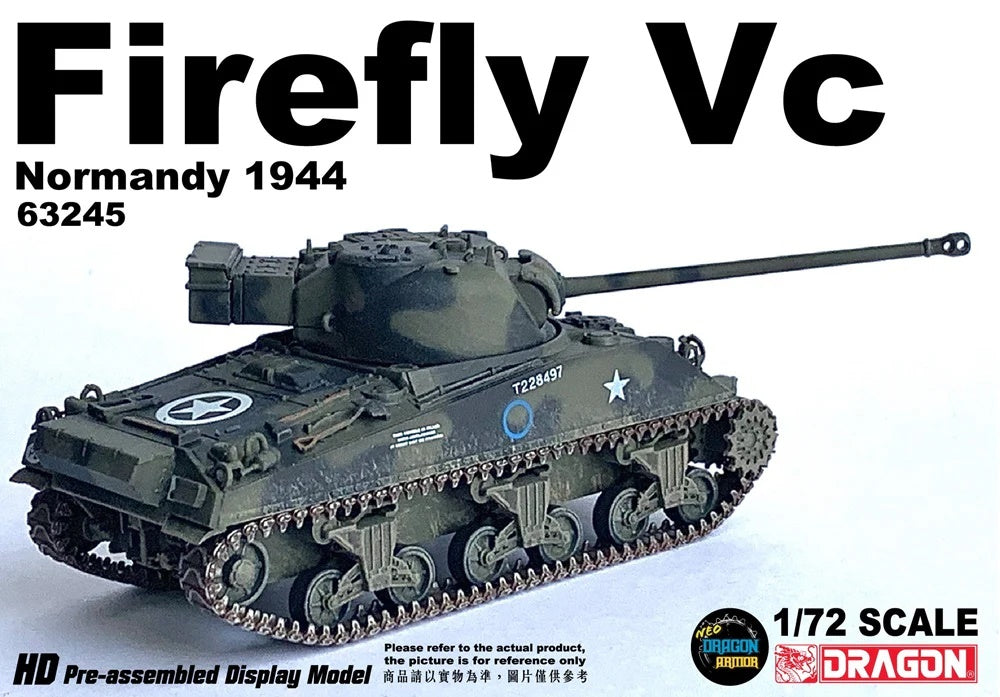 Firefly VC 1st Armoured Division Normandy 1944 DRAGON 1/72 63245