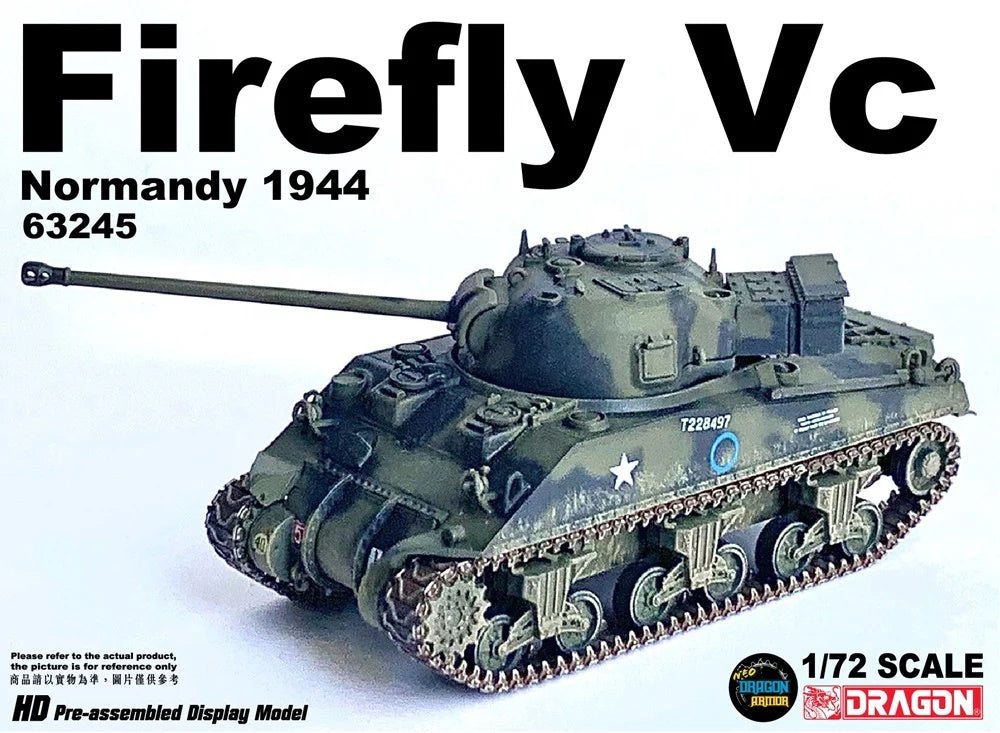 Firefly VC 1st Armoured Division Normandy 1944 DRAGON 1/72 63245