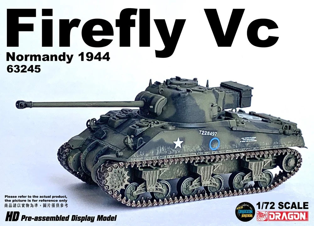 Firefly VC 1st Armoured Division Normandy 1944 DRAGON 1/72 63245