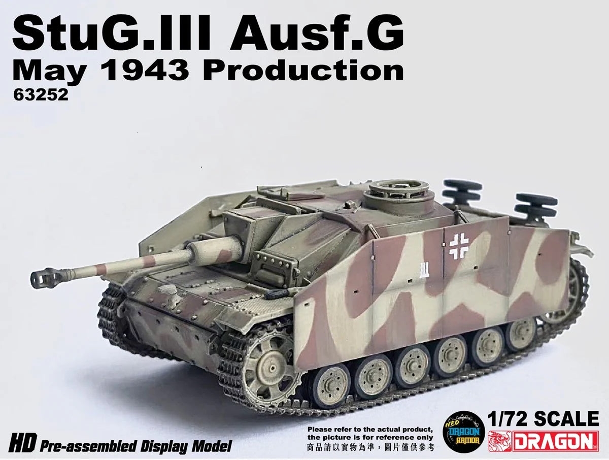 StuG.III Ausf.G May 1943 Production w/Schurzen "Totenkopf" DRAGON 1/72 63252