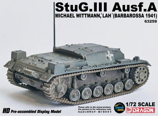 StuG.III Ausf.A "Michael Wittmann" Barbarossa 1941 DRAGON 1/72 63259